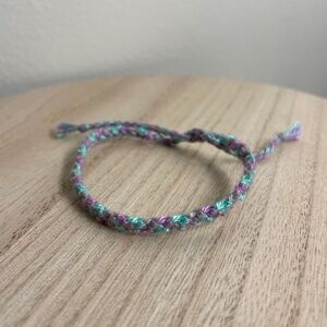10/$25 Mermaid Colors Woven Bracelet